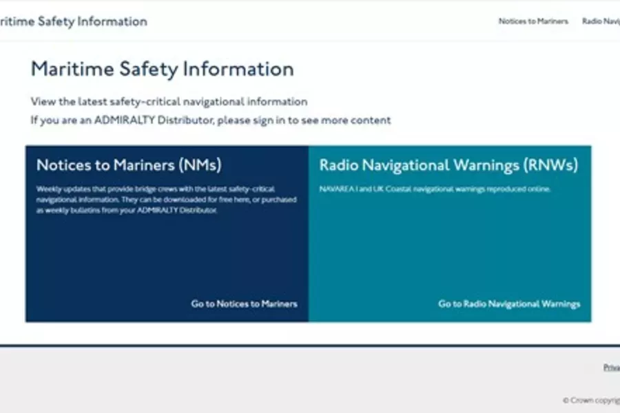 A new and improved Maritime Safety Information service will be introduced soon, with an improved user experience to provide faster access to the latest safety-critical navigational information. 